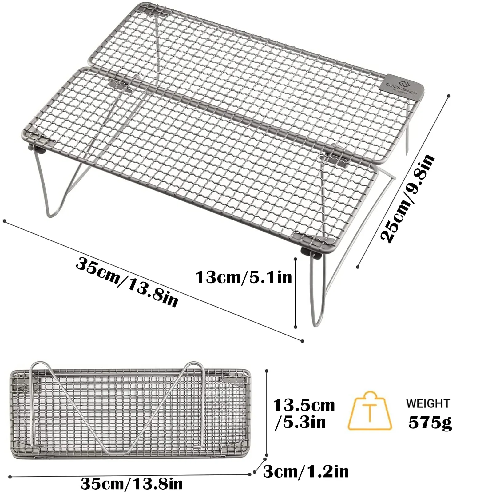 Cook'n'Escape Titanium Camping Kit