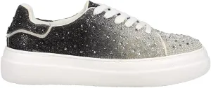 Corkys Footwear Hey Girl Women's Bedazzle Blue Ombre Fashion Sneake