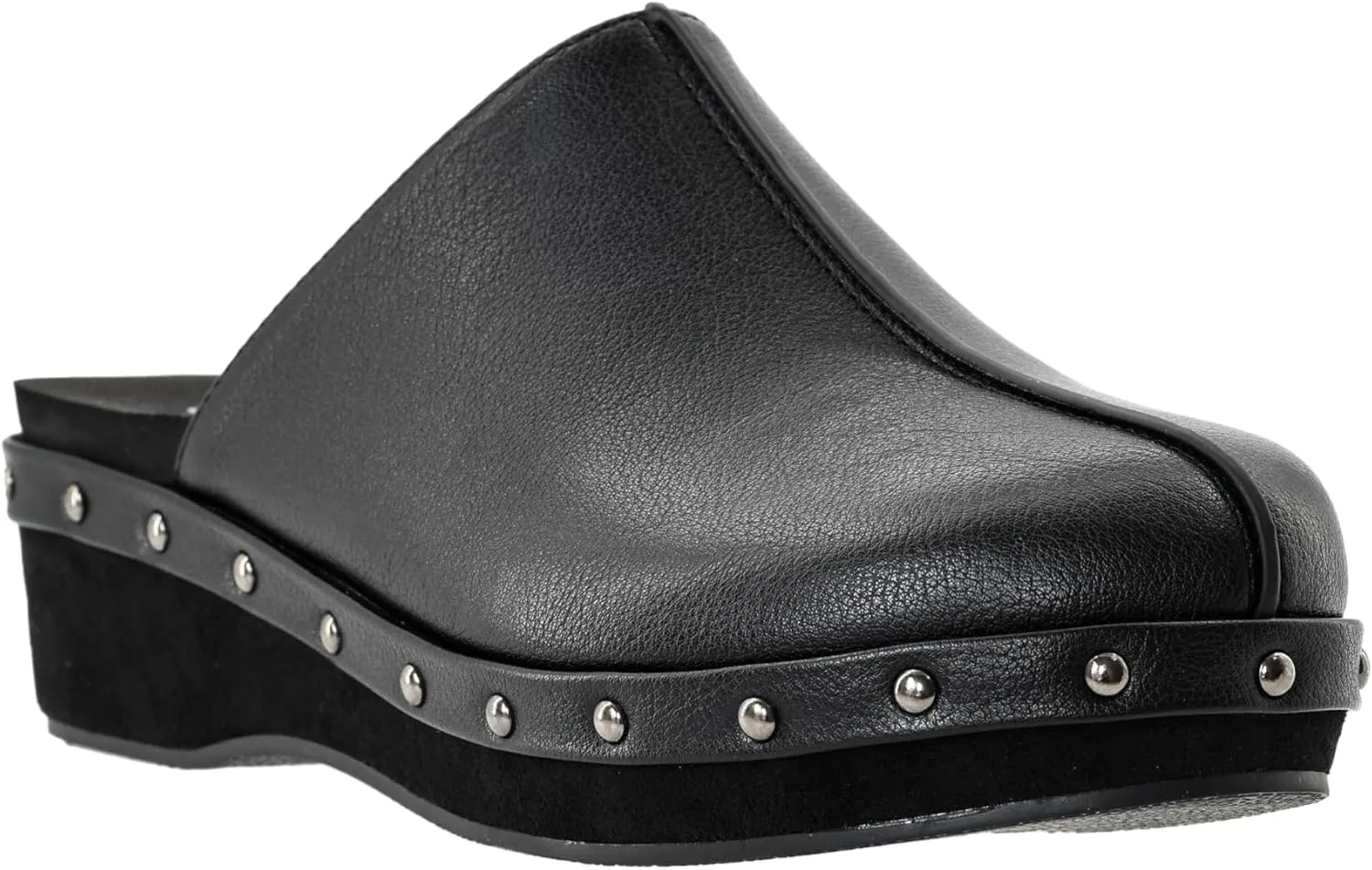 Corkys Footwear Newbie 1.75-Inch Platform Wedges Memory Foam Cushioned Slip-On with Chic Stud Detailing Stylish Comfort for Fall
