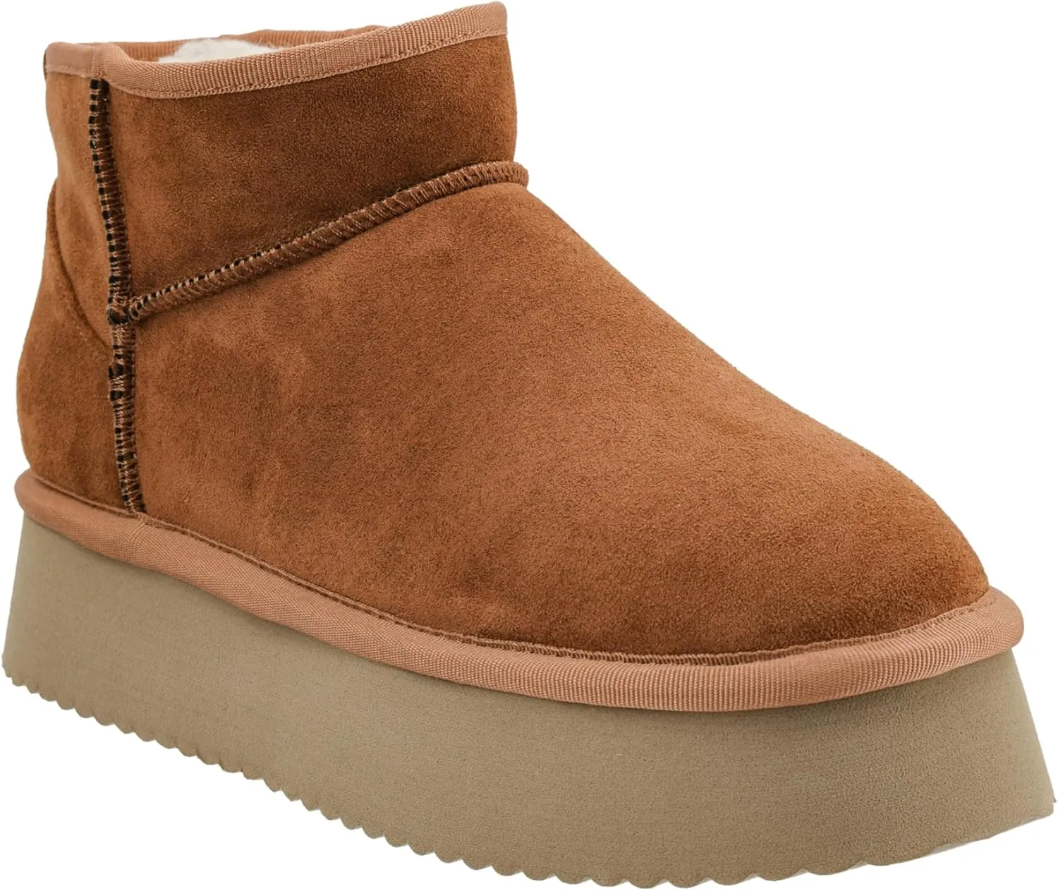 Corkys Footwear Room Service 1.75-Inch Platform Slipper Booties with Cushioned Insoles and Luxurious Faux Fur Lining - Cozy Fall/Winter Essential