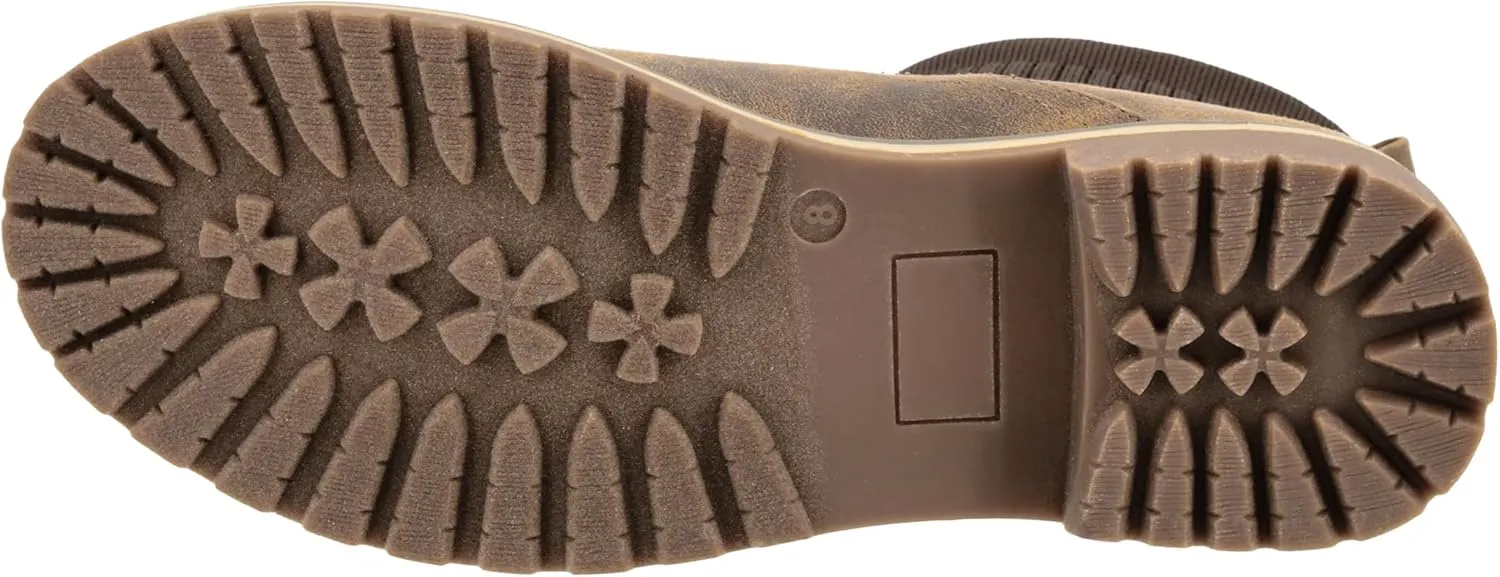 Corkys Footwear Womens Cabin Fever Bootie - Featuring a Sock Top Upper, A Lug Outsole with a 1-Inch Heel, Comfortable and Cushioned Insoles For All-Day Wear