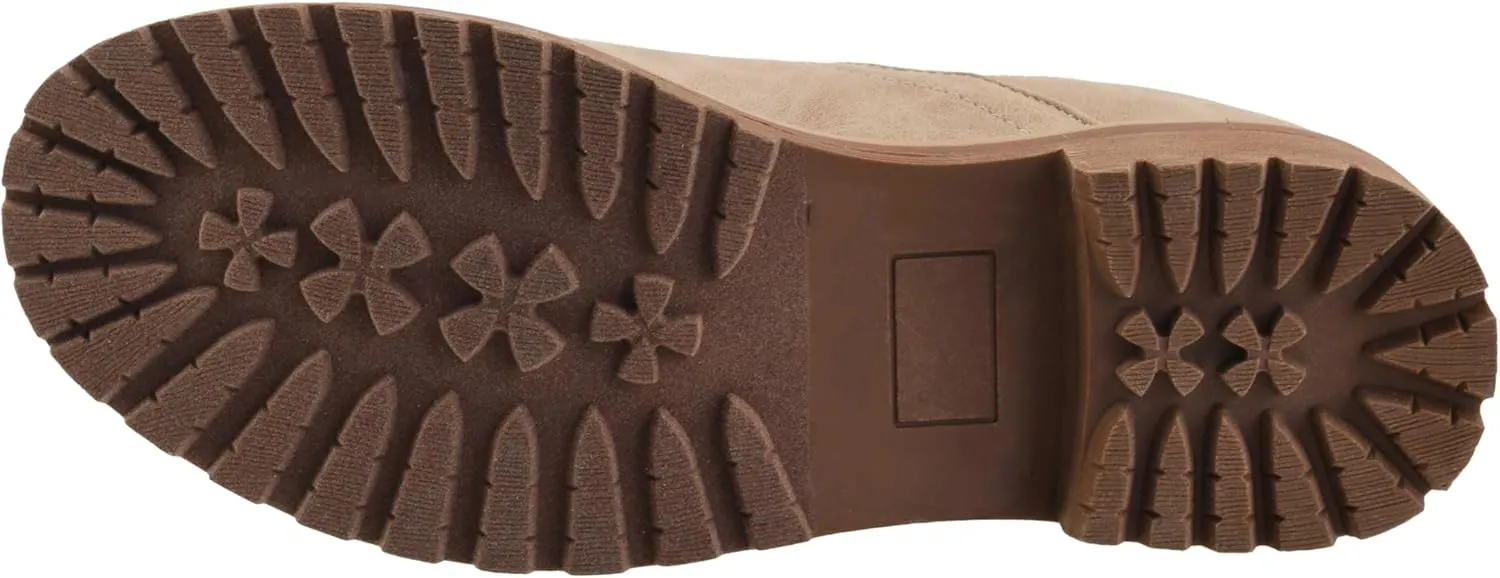Corkys Footwear Womens Cabin Fever Bootie - Featuring a Sock Top Upper, A Lug Outsole with a 1-Inch Heel, Comfortable and Cushioned Insoles For All-Day Wear