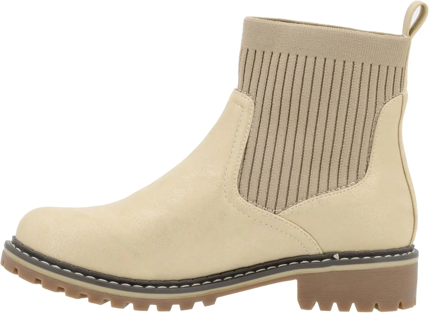 Corkys Footwear Womens Cabin Fever Bootie - Featuring a Sock Top Upper, A Lug Outsole with a 1-Inch Heel, Comfortable and Cushioned Insoles For All-Day Wear