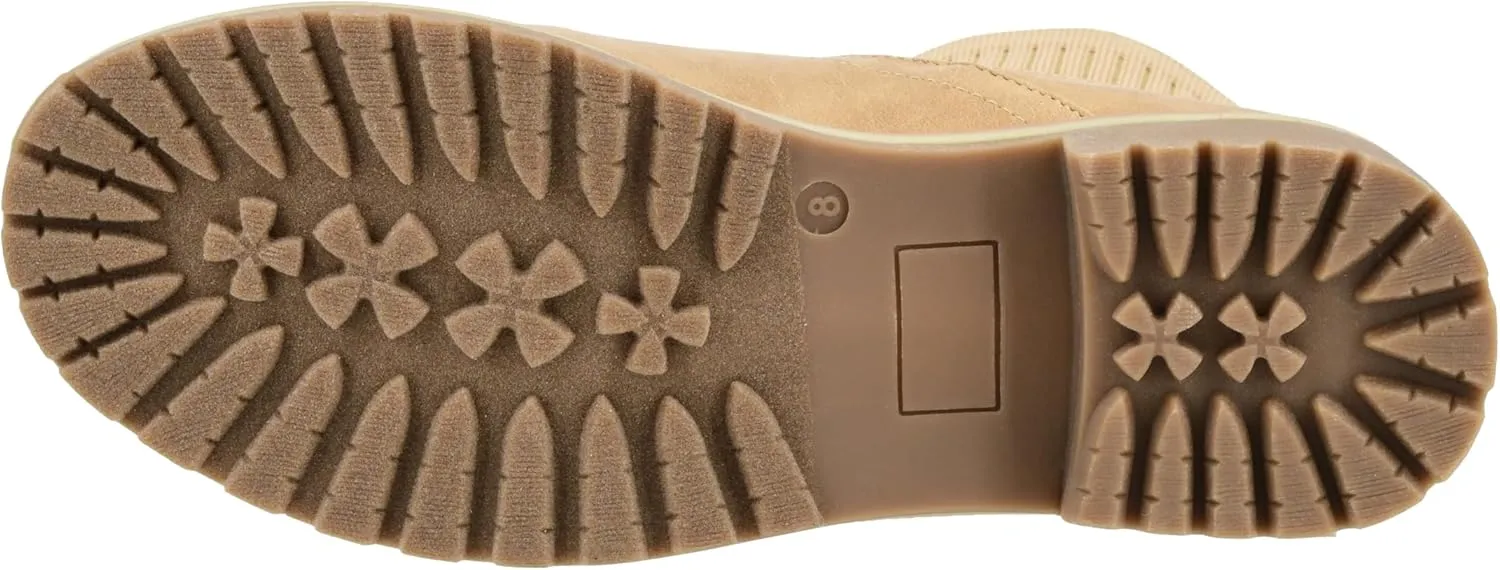 Corkys Footwear Womens Cabin Fever Bootie - Featuring a Sock Top Upper, A Lug Outsole with a 1-Inch Heel, Comfortable and Cushioned Insoles For All-Day Wear