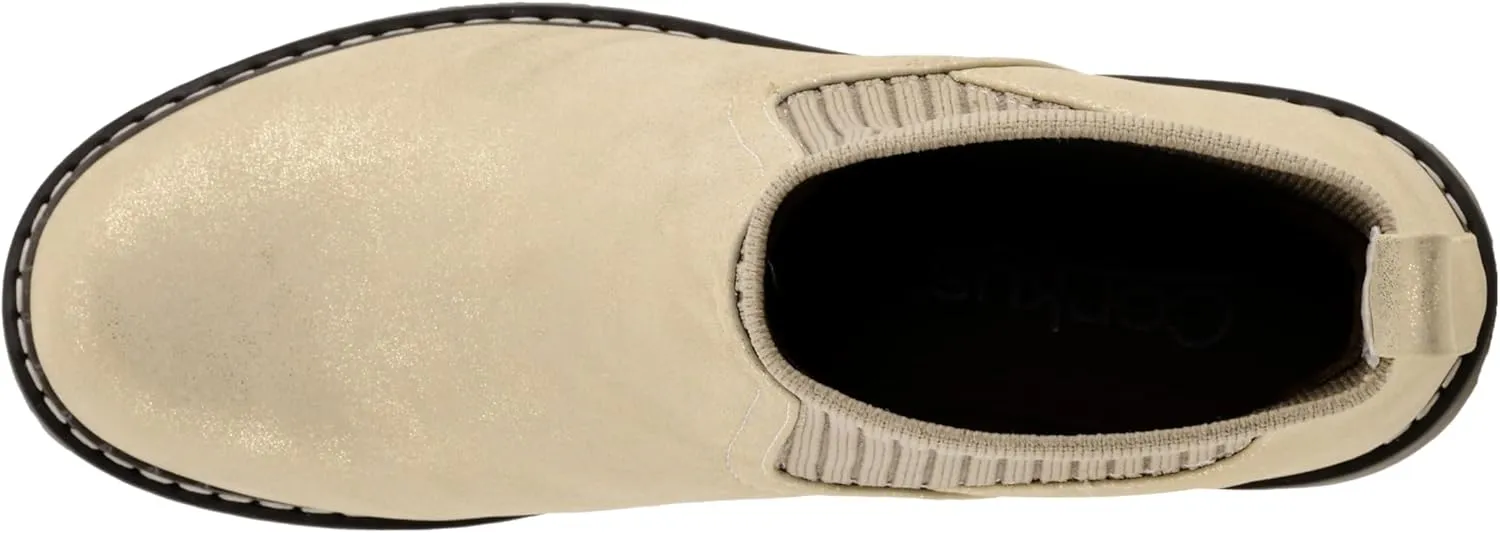 Corkys Footwear Womens Cabin Fever Bootie - Featuring a Sock Top Upper, A Lug Outsole with a 1-Inch Heel, Comfortable and Cushioned Insoles For All-Day Wear