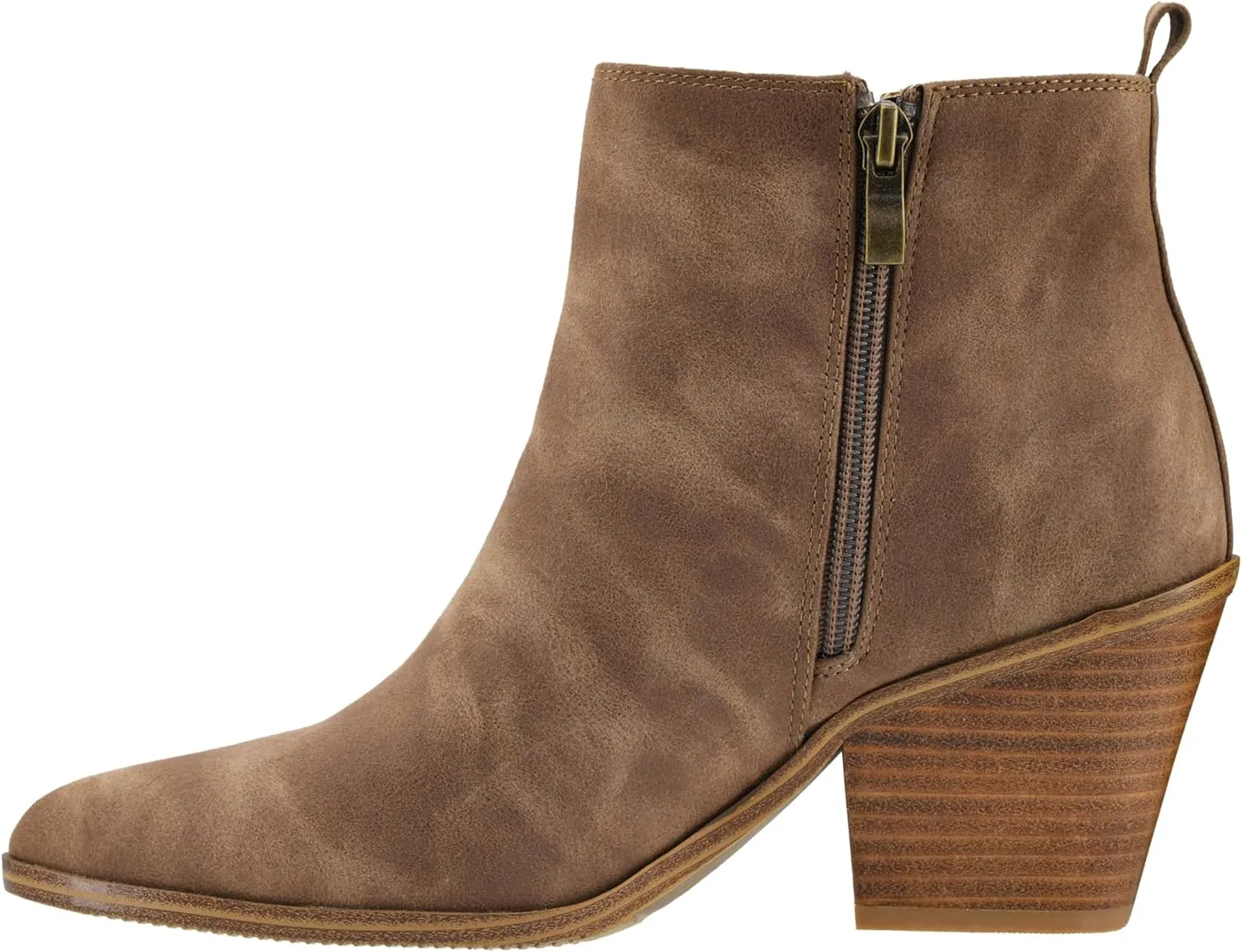 Corkys Footwear Women's Gimme Sugar Ankle Booties With Full Zipper And Cushioned Insole