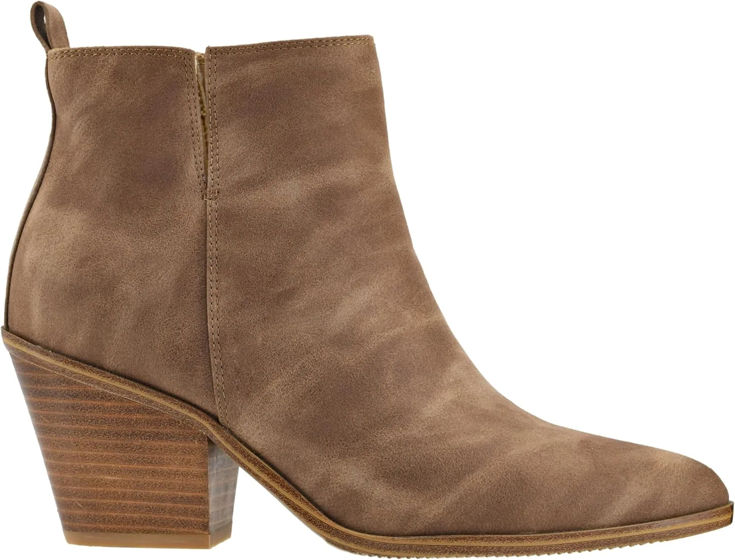 Corkys Footwear Women's Gimme Sugar Ankle Booties With Full Zipper And Cushioned Insole