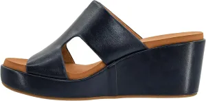 Corkys Footwear Women's Pucker Up EVA Foam Platform Slip On 2.50 Inch Wedge Light Weight Cushioned Memory Foam Insole Peep Toe Casual Dressy Trendy Sandals for Women