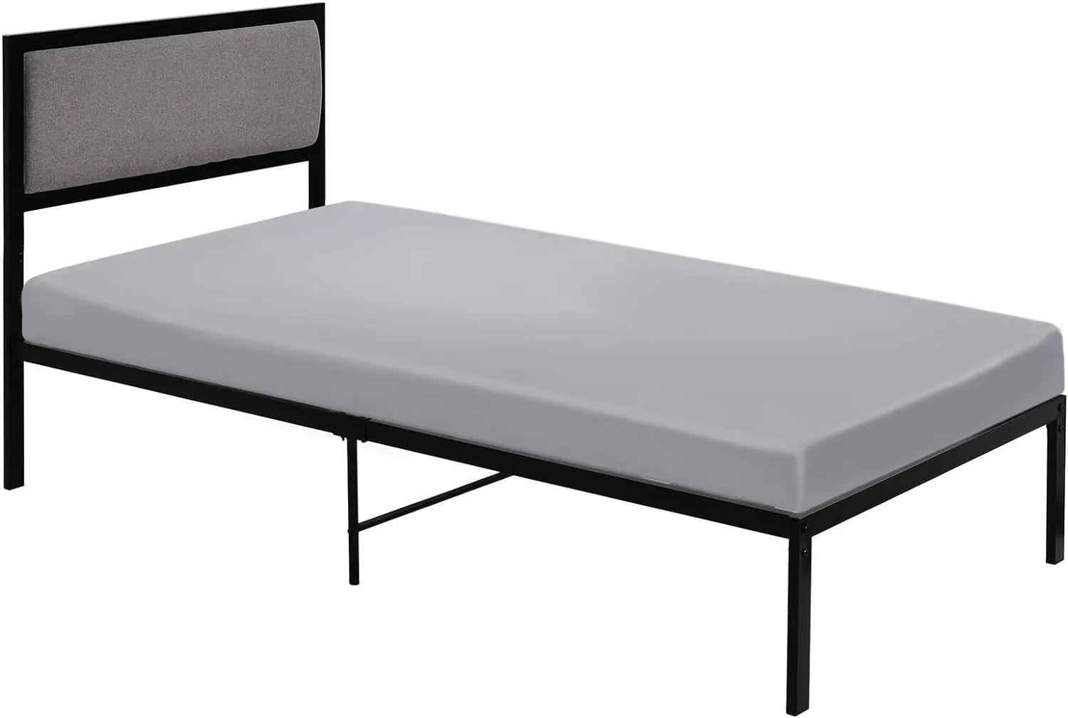 Cot Sheets 31" x 75", 2 Pack Cot Size Sheet Fitted with Narrow Twin/Camp Bunk/Rvs Bunk/Guest Beds/Army Cots/Trifold Mattress, Super Soft Breathable Microfiber Bed Cover, Bottom Sheet, Gray