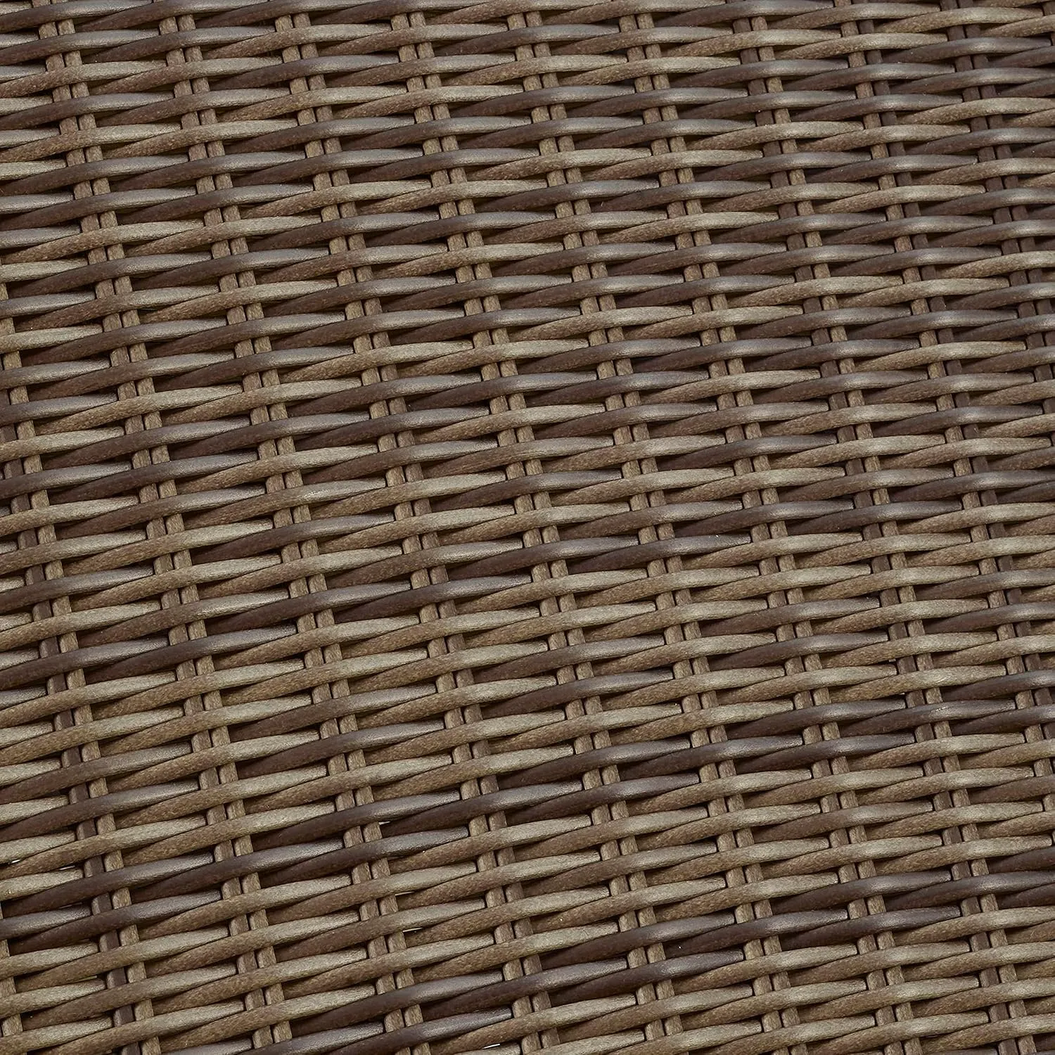 Crosley Furniture Bradenton Swivel Rocker Outdoor Chair, Wicker Patio Chairs for Porch, Deck, Balcony, Brown with Sand Cushions