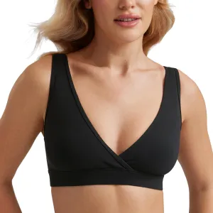 CRZ YOGA Butterluxe Maternity Nursing Bras for Women Crossover Wireless Sleep Breastfeeding Lounge Pregnancy Bralette Comfy