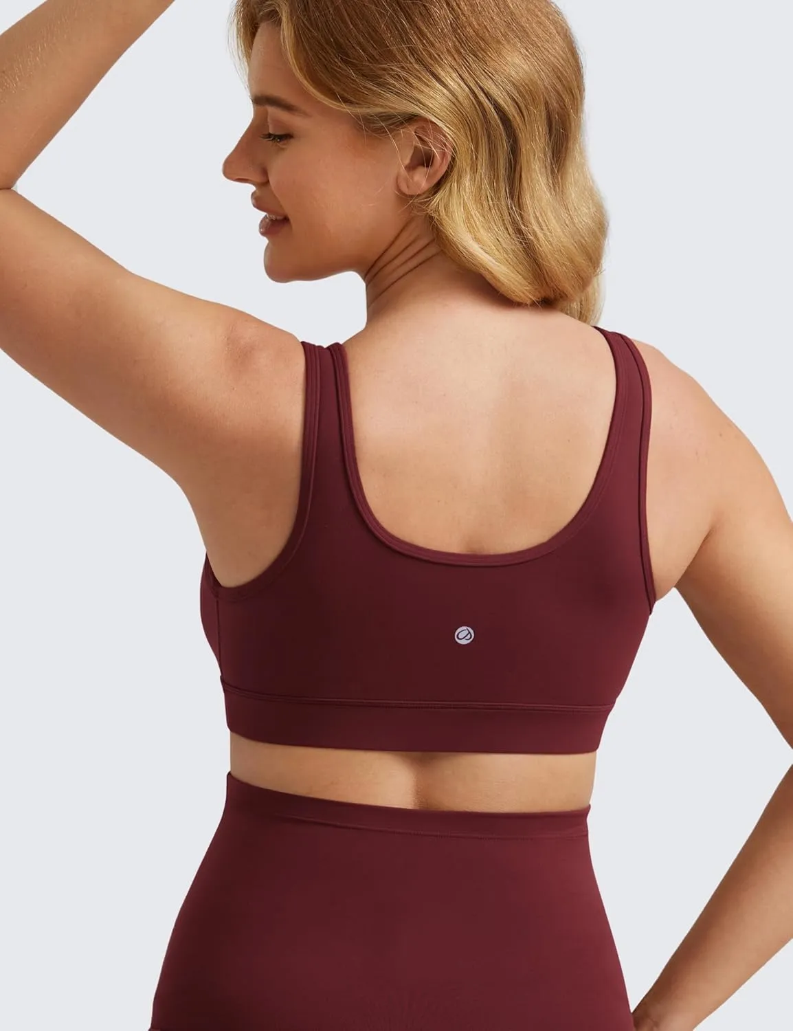 CRZ YOGA Butterluxe Maternity Nursing Bras for Women Crossover Wireless Sleep Breastfeeding Lounge Pregnancy Bralette Comfy