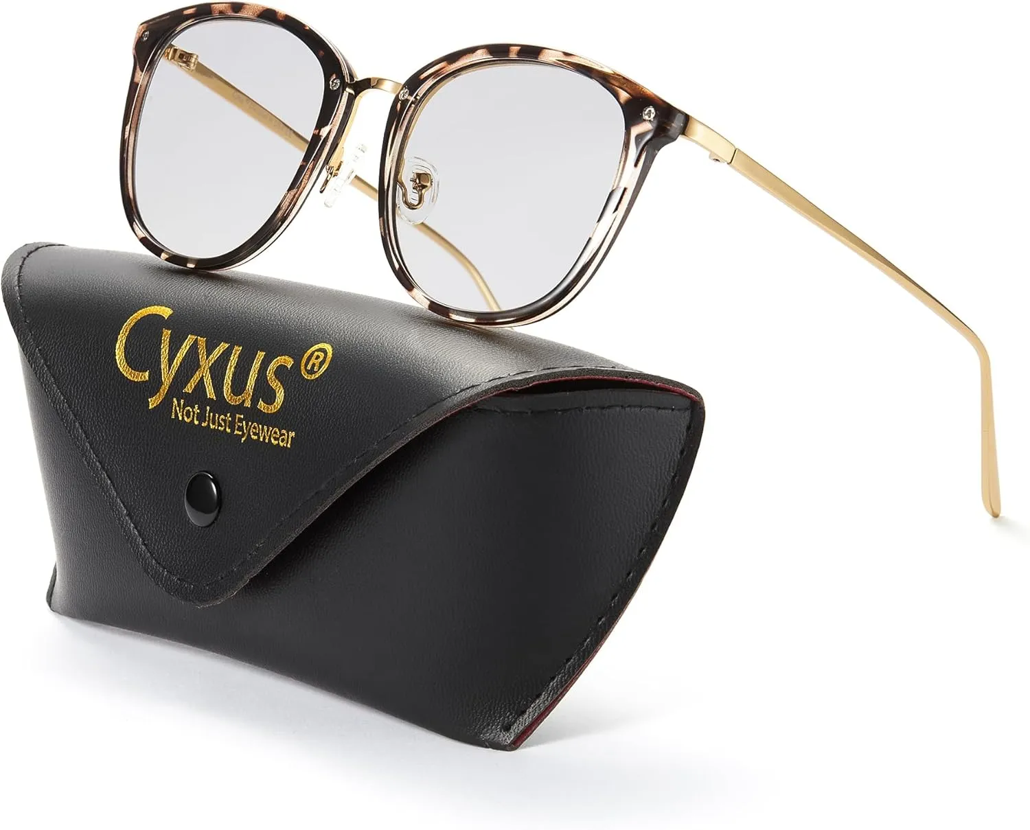 Cyxus Blue Light Sleep Glasses for Women, Blue Light Blocking Sleeping Eyeglasses for Woman Improve Your Sleep Quality