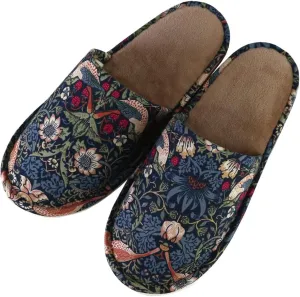 ディーディーインテックス(DDintex) Women's for Autumn and Winter Slippers, BM Strawberry Sheef Navy, 24～26cm