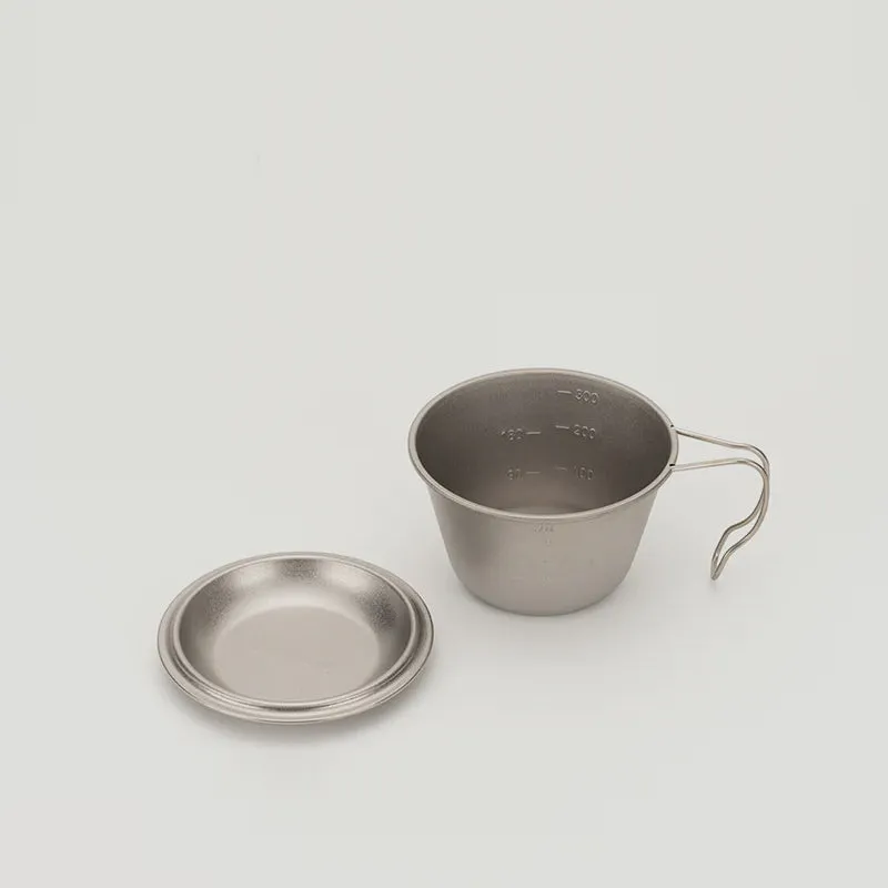 Deep Titanium Backpacker's Cup With Lid