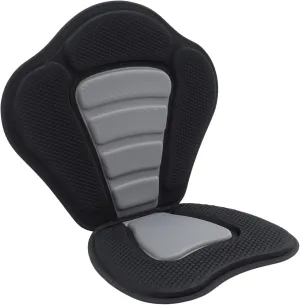 Deluxe Padded Kayak Seat Fishing Boat Seat with Storage Bag, Detachable Backrest Waterproof Lightweight EVA Foam Board Chair Canoe Chair