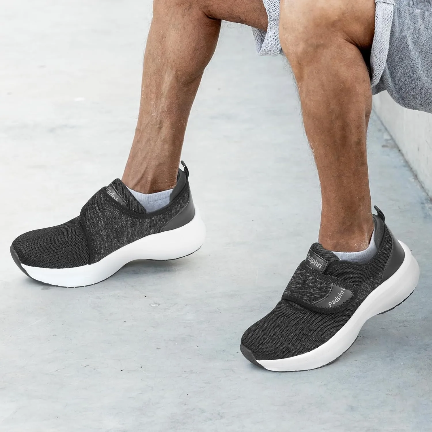 Diabetic Shoes for Men Extra Wide Width, Swollen Feet Shoes for Neuropathy Walking Shoes for Diabetics Pain Relief
