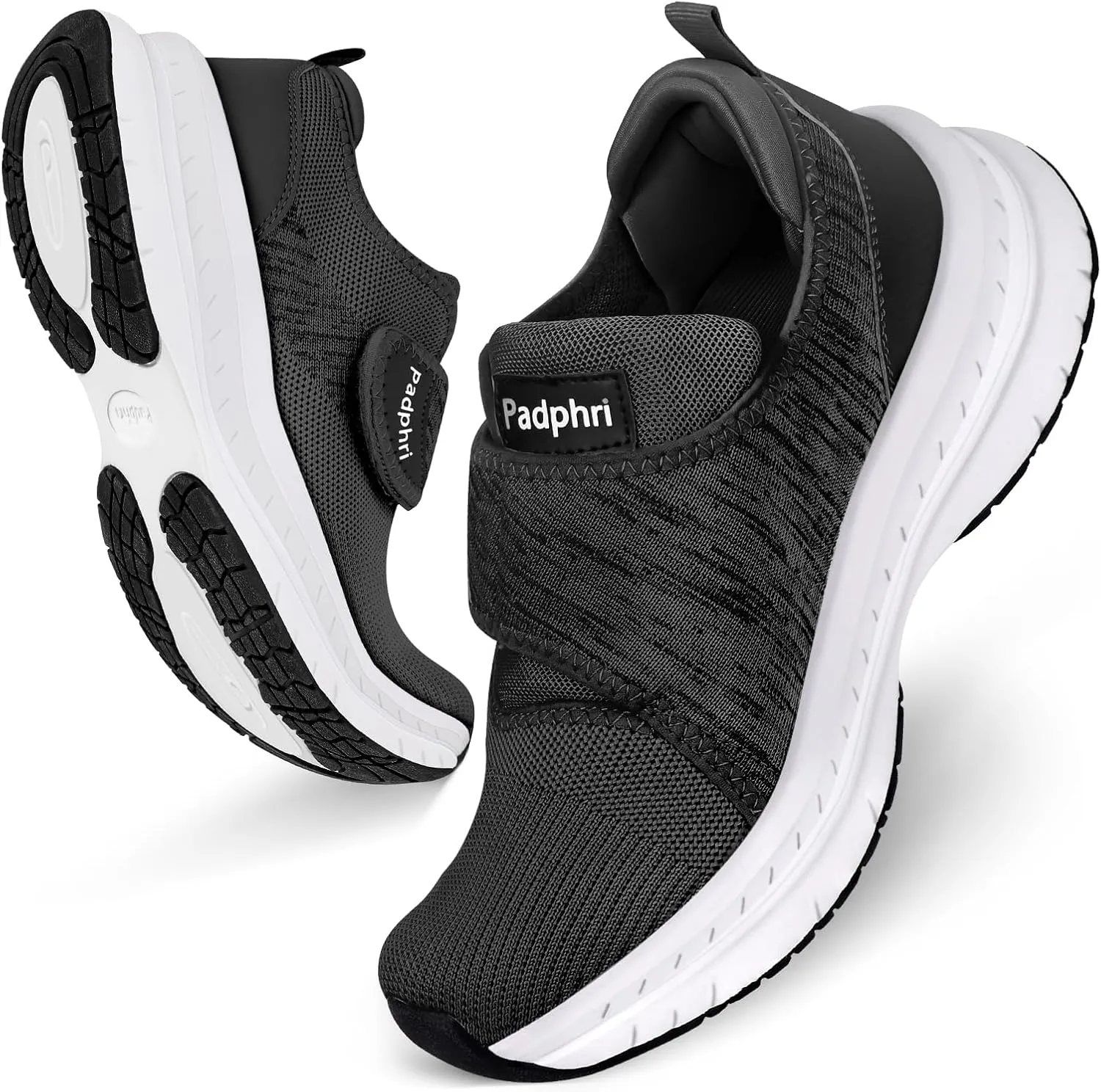 Diabetic Shoes for Men Extra Wide Width, Swollen Feet Shoes for Neuropathy Walking Shoes for Diabetics Pain Relief