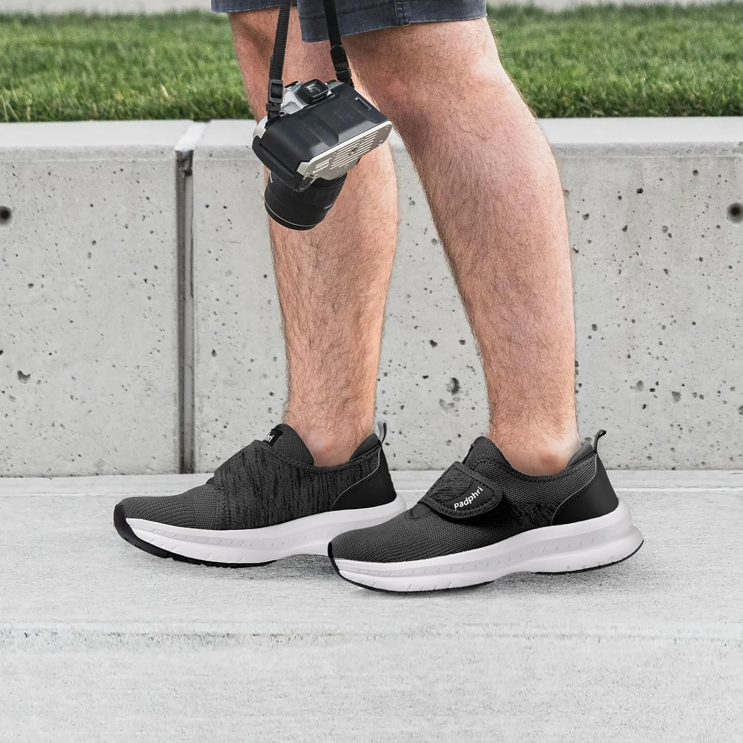 Diabetic Shoes for Men Extra Wide Width, Swollen Feet Shoes for Neuropathy Walking Shoes for Diabetics Pain Relief