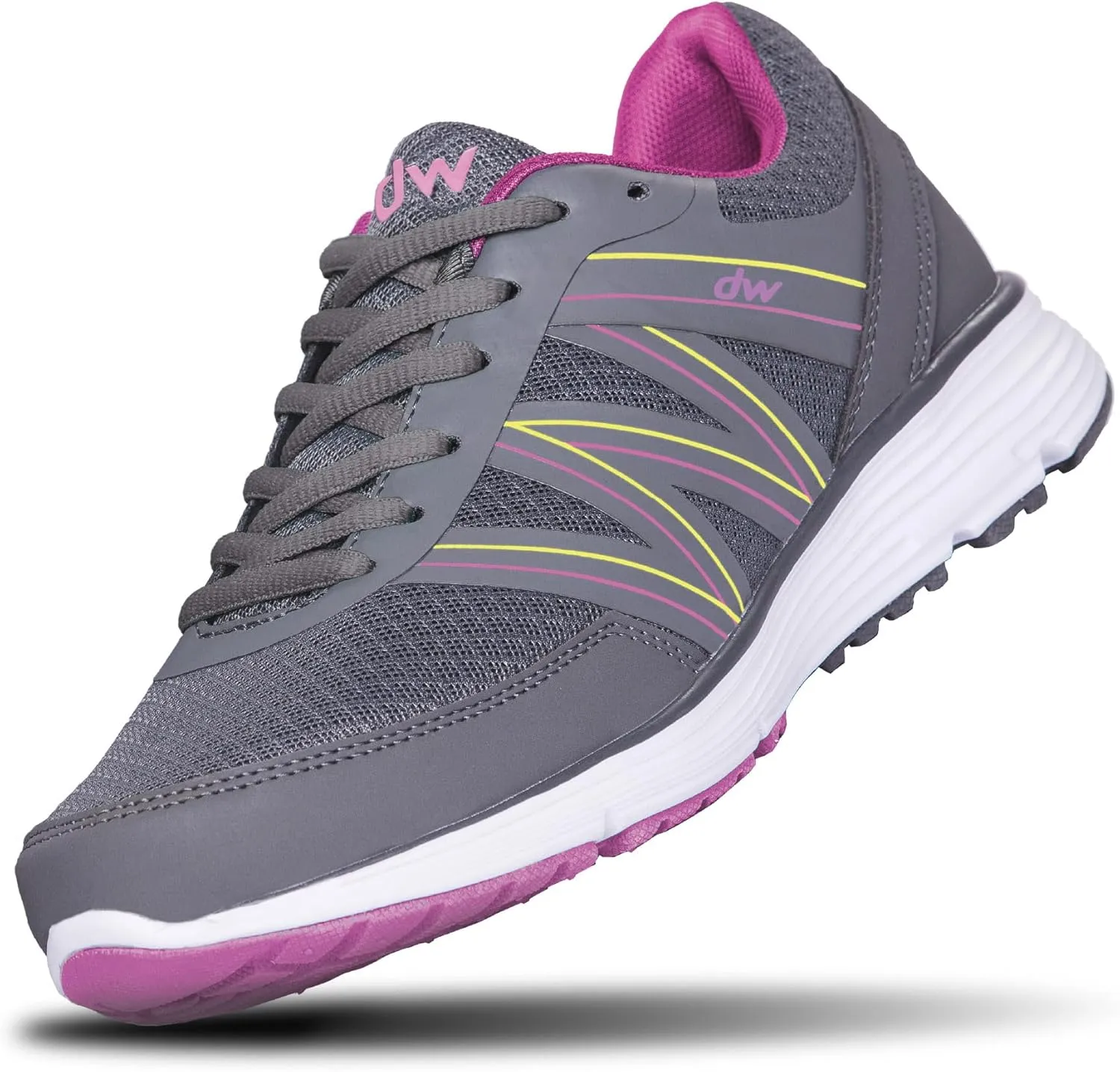 Diawin Wide Shoes for Women – Wide Toe Box, Smooth Interior, Breathable Design, Extra Depth – Perfect for Hallux, Sensitive, Swollen, Diabetic Feet, All-Day Comfort, Lightweight Walking & Foot Support