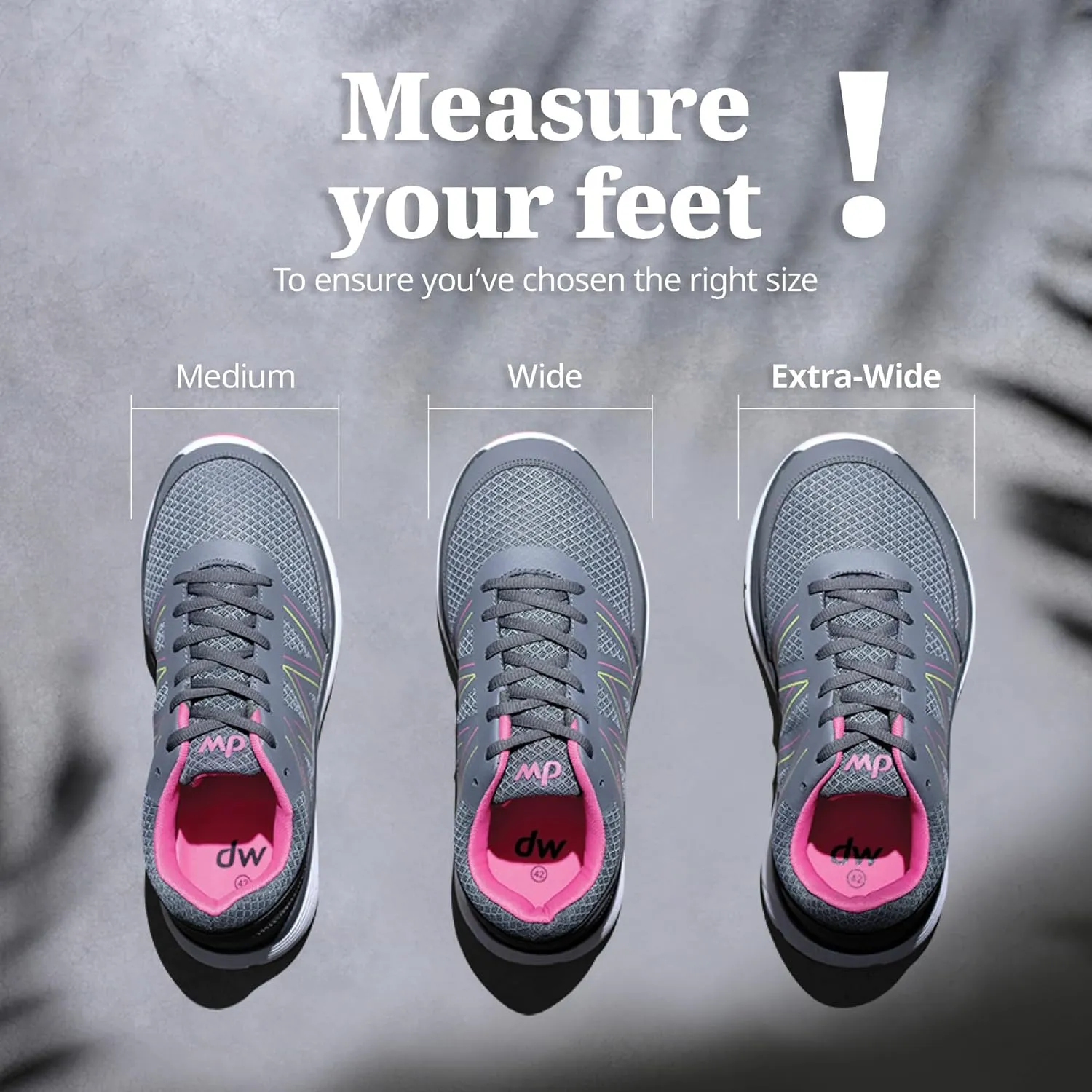 Diawin Wide Shoes for Women – Wide Toe Box, Smooth Interior, Breathable Design, Extra Depth – Perfect for Hallux, Sensitive, Swollen, Diabetic Feet, All-Day Comfort, Lightweight Walking & Foot Support