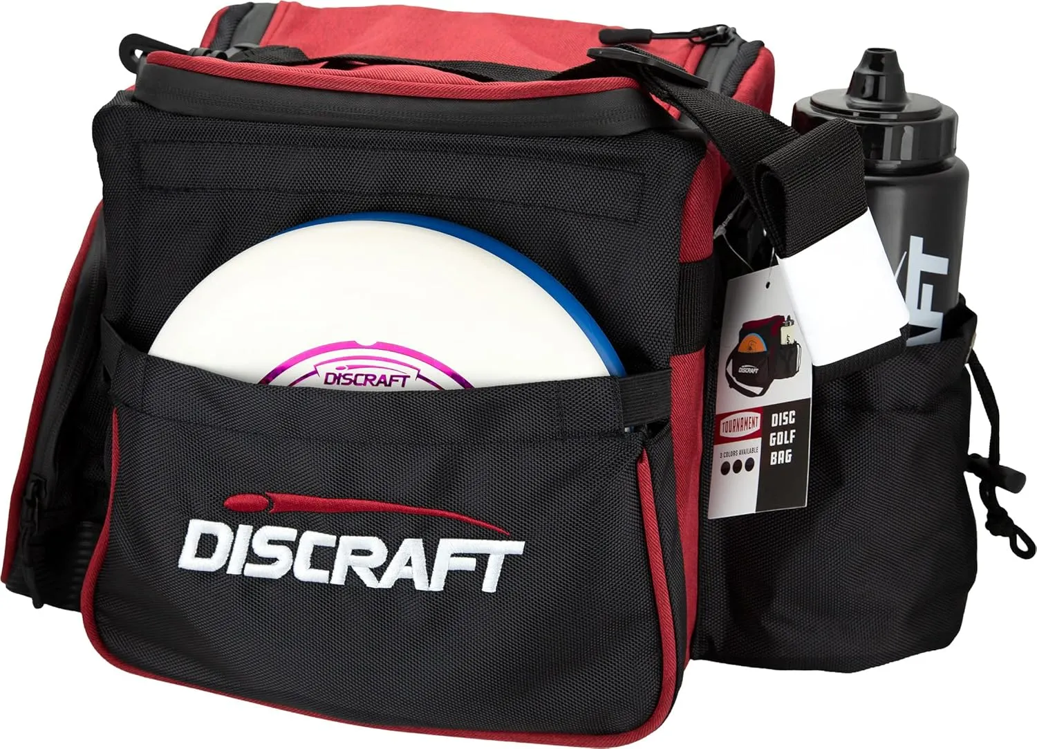 Discraft Disc Golf Red Shoulder Bag