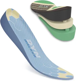 DynWalker Height Increase Insoles Heel Support Breathability Anti-Fatigue Shoe Lift Invisible and Comfortable WH1 3 S