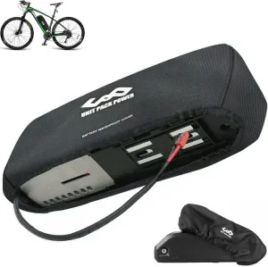 Ebike Battery Case Bicycle Battery Protector Bag Anti Mud Cover Waterproof Dustproof Wear Resistant Frame Bag for Hailong Shark Dolphin Batteries