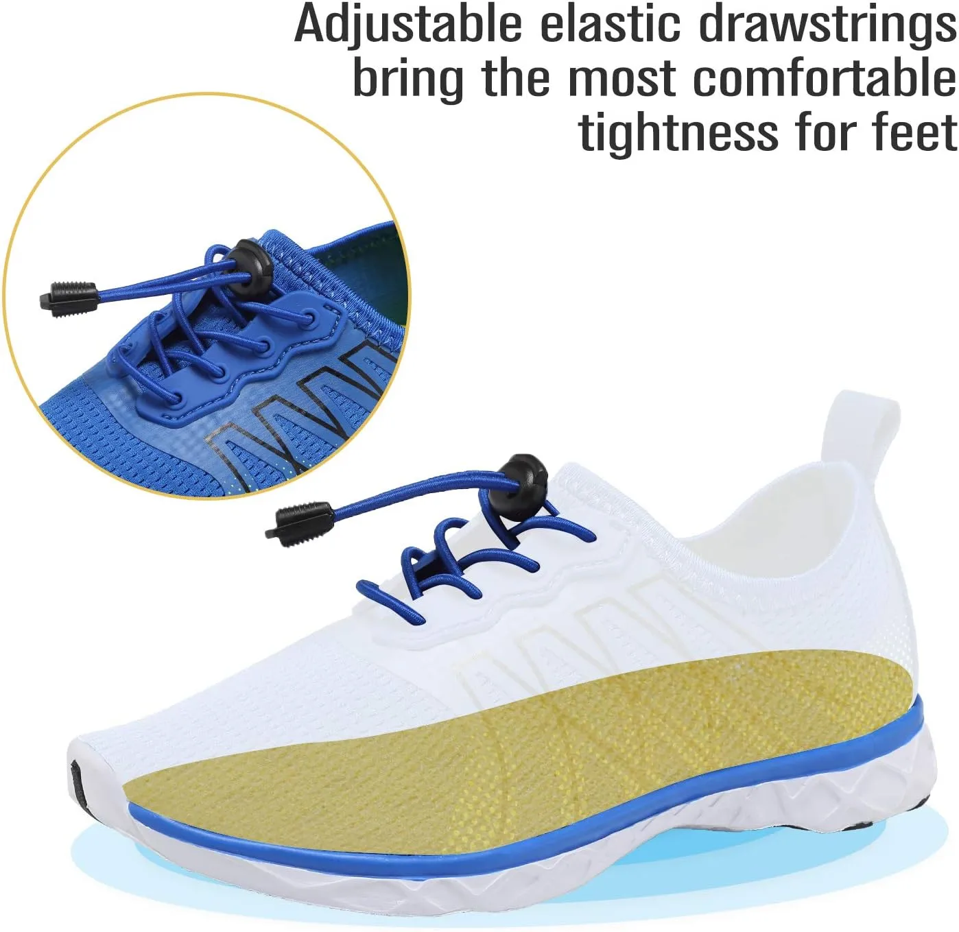 EQUICK Kids Water Shoes Boys & Girls Kids Aqua Shoes Swim Shoes Athletic Sneakers Lightweight Sport Shoes (Toddler/Little Kid/Big Kid)