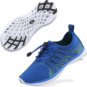 EQUICK Kids Water Shoes Boys & Girls Kids Aqua Shoes Swim Shoes Athletic Sneakers Lightweight Sport Shoes (Toddler/Little Kid/Big Kid)