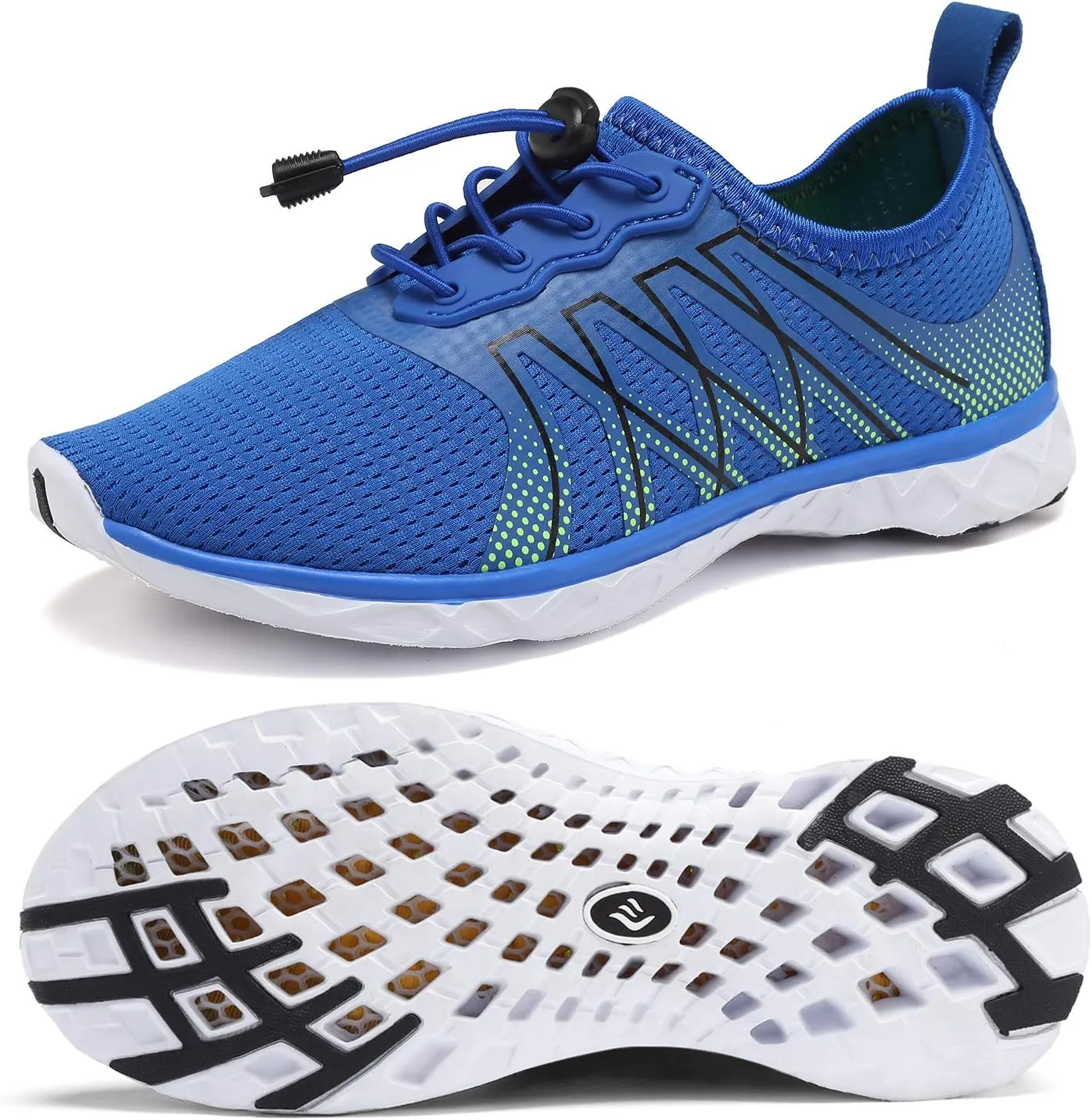 EQUICK Kids Water Shoes Boys & Girls Kids Aqua Shoes Swim Shoes Athletic Sneakers Lightweight Sport Shoes (Toddler/Little Kid/Big Kid)