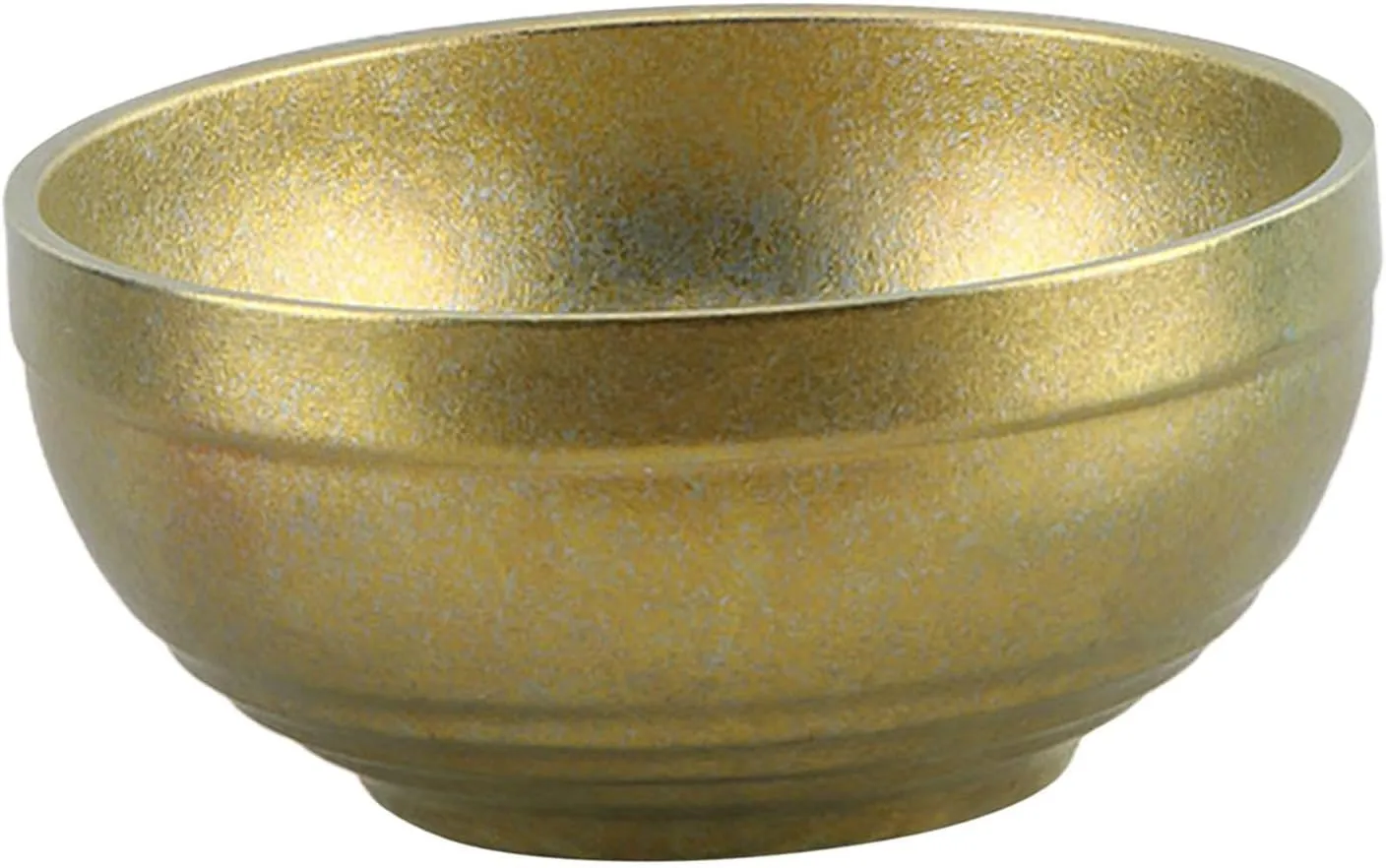 Fenteer Titanium Bowl Rice Bowl for Kids,Tableware,Cookware,500ml,Sturdy Snacks Bowl Double Walled Metal Bowl for Camping Backpacking