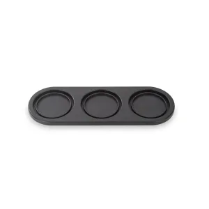 FinaMill Stackable FinaPod Storage, Trio Black