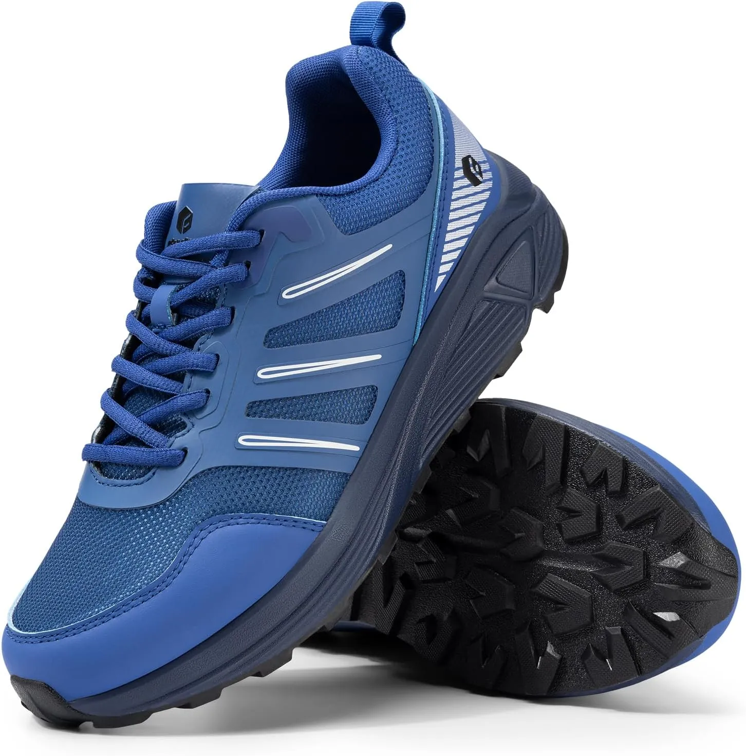 FitVille Extra Wide Sneakers for Men with Wide Toe Box Lightweight Running Shoes for Diabetic Men, Flat Feet, Heel Pain & Plantar Fasciitis Relief