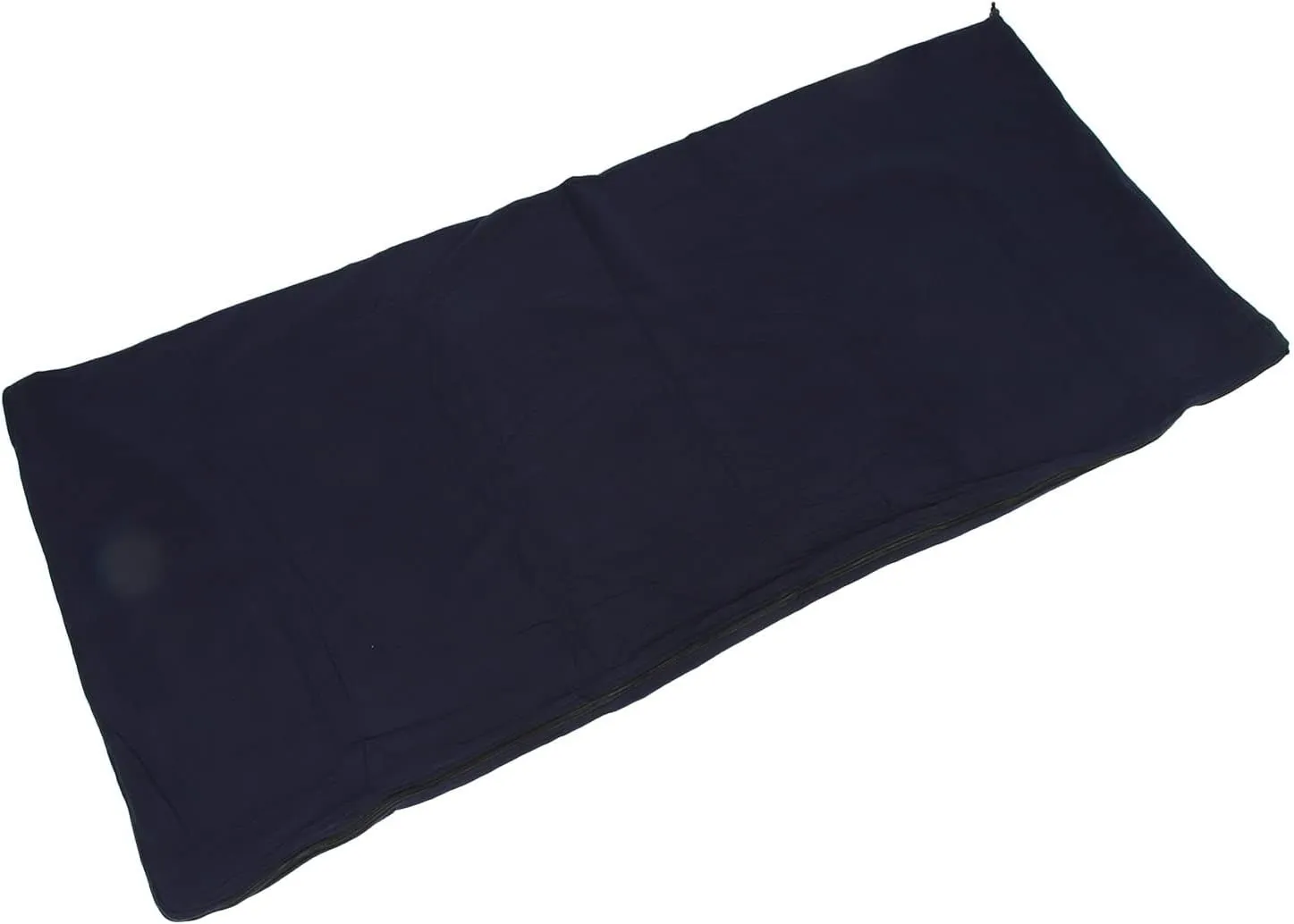 Fleece Sleeping Bag Liner, Camping Folding Fleece Sleeping Bag (Dark Navy Blue)