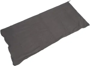 Fleece Sleeping Bag Liner, Camping Folding Fleece Sleeping Bag (Gray)