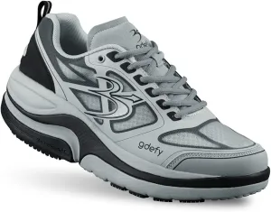 G-DEFY ION Men’s Orthopedic Walking Shoe | VersoShock Technology for Pain Associated with Prolonged Standing or Walking | Arch Support | Diabetic Shoes | Wide Shoes | Free Custom Orthotic