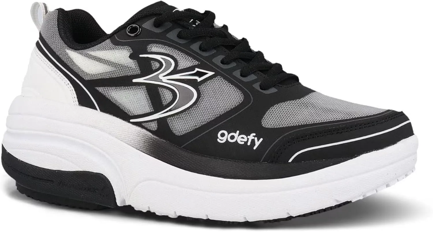 G-DEFY ION Women’s Orthopedic Walking Shoe | VersoShock Technology for Pain Associated with Prolonged Standing or Walking | Arch Support | Diabetic Shoes | Wide Shoes | Free Custom Orthotic