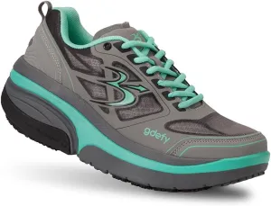 G-DEFY ION Women’s Orthopedic Walking Shoe | VersoShock Technology for Pain Associated with Prolonged Standing or Walking | Arch Support | Diabetic Shoes | Wide Shoes | Free Custom Orthotic