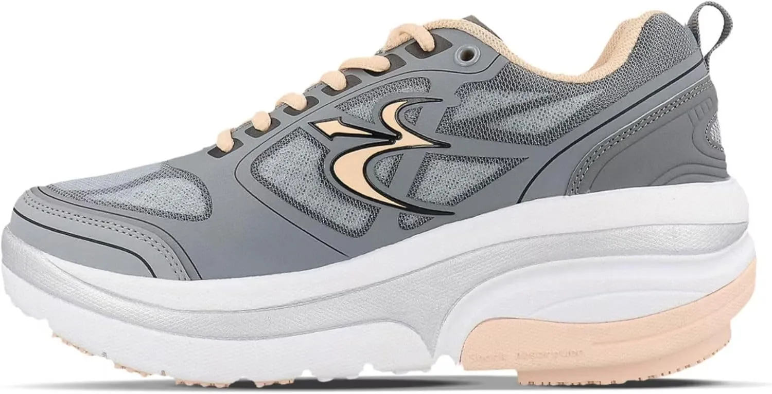 G-DEFY ION Women’s Orthopedic Walking Shoe | VersoShock Technology for Pain Associated with Prolonged Standing or Walking | Arch Support | Diabetic Shoes | Wide Shoes | Free Custom Orthotic