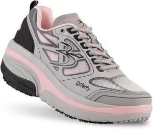 G-DEFY ION Women’s Orthopedic Walking Shoe | VersoShock Technology for Pain Associated with Prolonged Standing or Walking | Arch Support | Diabetic Shoes | Wide Shoes | Free Custom Orthotic