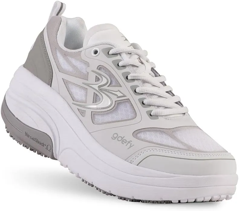 G-DEFY ION Women’s Orthopedic Walking Shoe | VersoShock Technology for Pain Associated with Prolonged Standing or Walking | Arch Support | Diabetic Shoes | Wide Shoes | Free Custom Orthotic