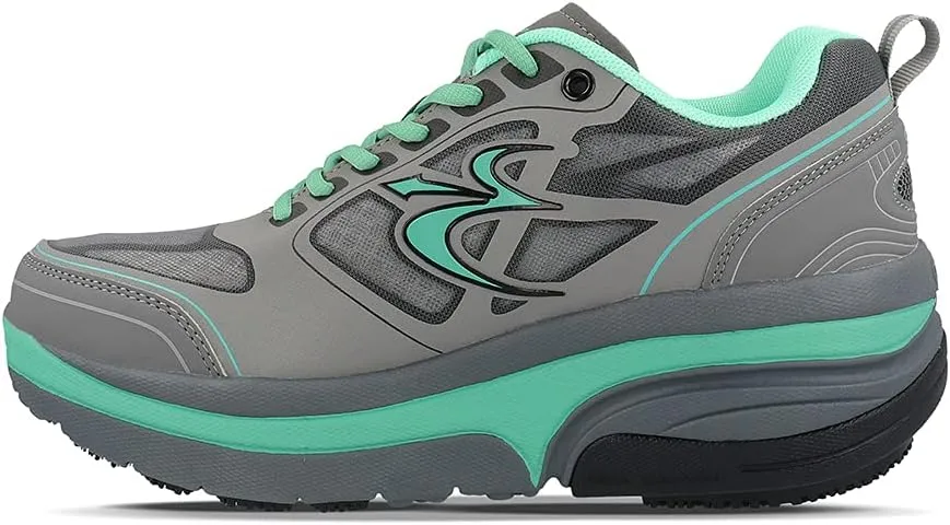 G-DEFY ION Women’s Orthopedic Walking Shoe | VersoShock Technology for Pain Associated with Prolonged Standing or Walking | Arch Support | Diabetic Shoes | Wide Shoes | Free Custom Orthotic