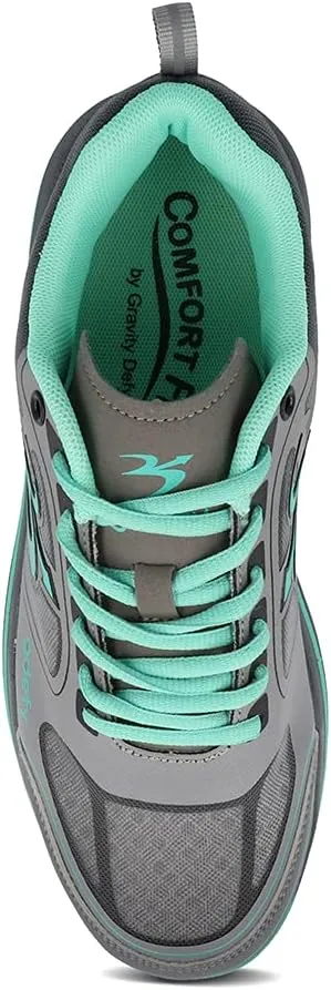 G-DEFY ION Women’s Orthopedic Walking Shoe | VersoShock Technology for Pain Associated with Prolonged Standing or Walking | Arch Support | Diabetic Shoes | Wide Shoes | Free Custom Orthotic