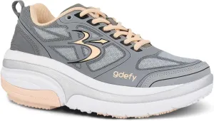 G-DEFY ION Women’s Orthopedic Walking Shoe | VersoShock Technology for Pain Associated with Prolonged Standing or Walking | Arch Support | Diabetic Shoes | Wide Shoes | Free Custom Orthotic