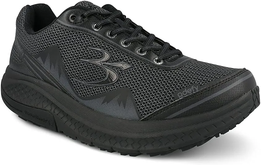 G-DEFY Mighty Walk Men’s Orthopedic Walking Shoe | VersoShock Technology for Pain Associated with Running | Prolonged Standing | Arch Support | Diabetic Shoes | Wide Shoes | Free Custom Orthotic