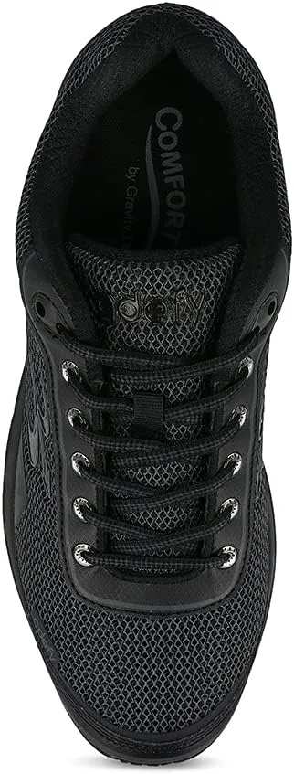 G-DEFY Mighty Walk Men’s Orthopedic Walking Shoe | VersoShock Technology for Pain Associated with Running | Prolonged Standing | Arch Support | Diabetic Shoes | Wide Shoes | Free Custom Orthotic