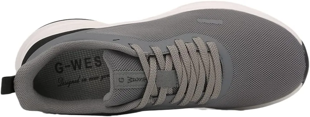 G WEST Mens Light Weight Active Running Shoes