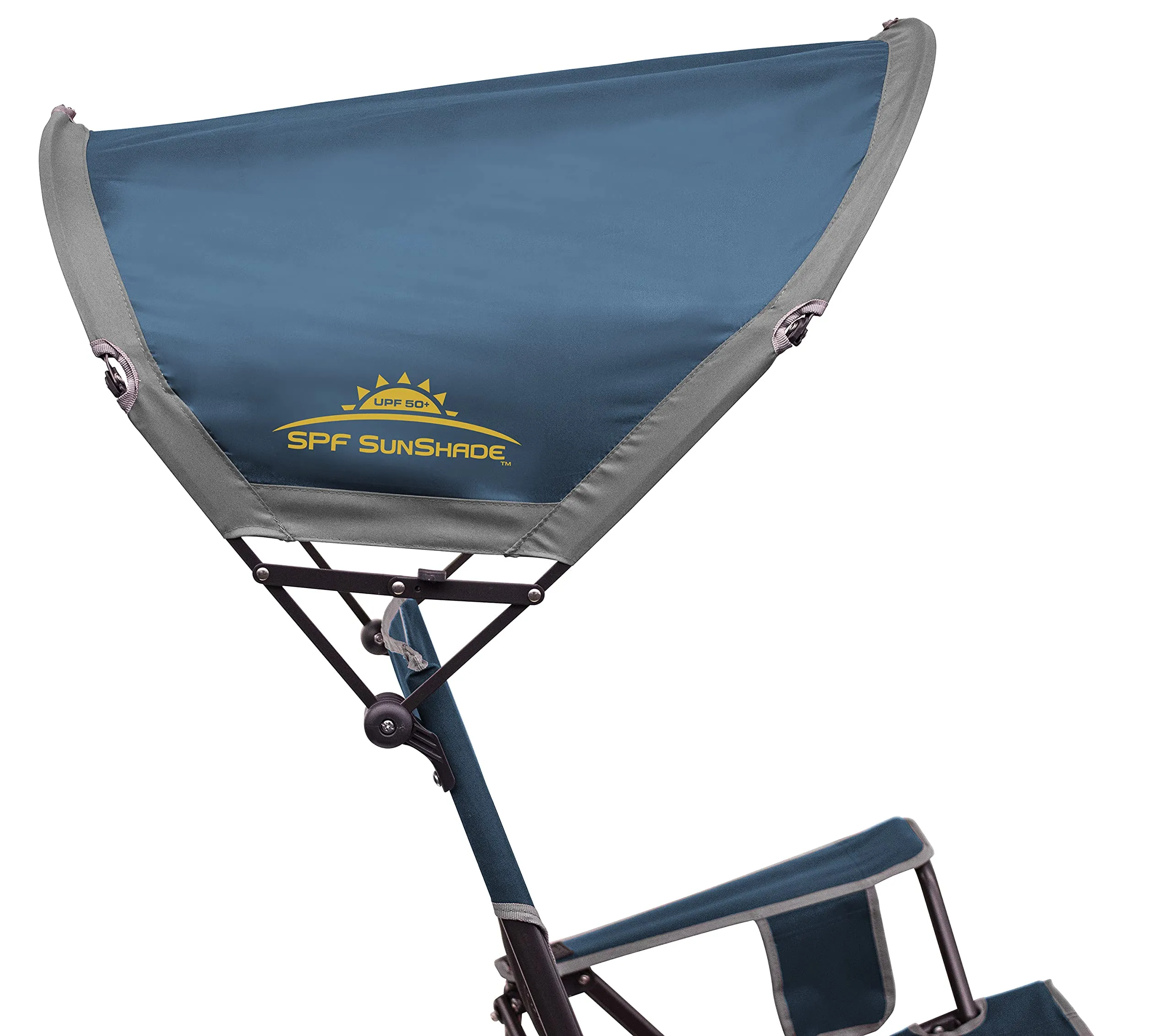 GCI Outdoor Sunshade Rocker Outdoor Rocking Chair with Canopy