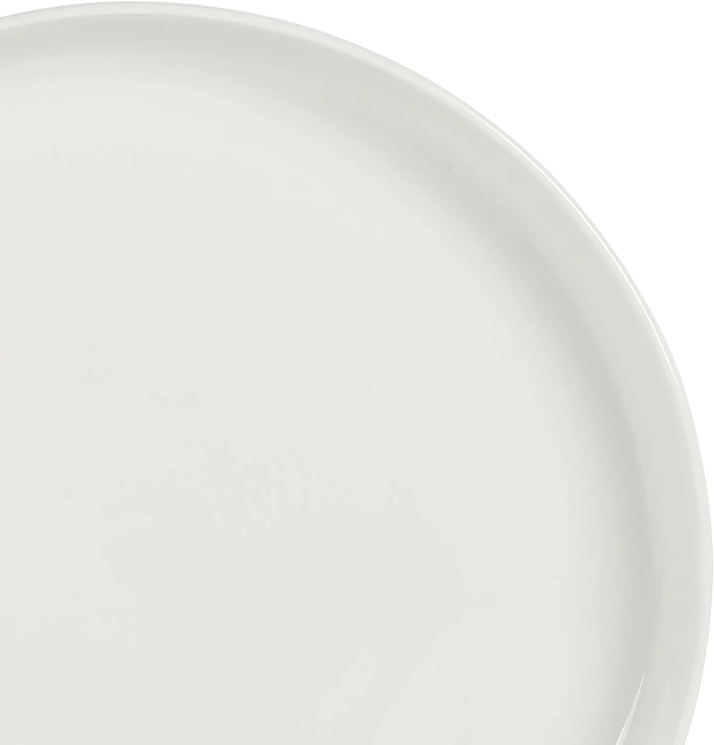 Gibson Home Rothernberg Stackable 40 Piece, Service for 8, White Porcelain Plates and Bowls Set